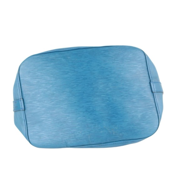 LOUIS VUITTON BLUE TOLDEO EPI NOE DRAWSTRING BUCKET BAG - Picture 4 of 9